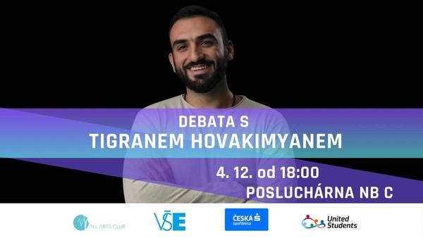 Debata s Tigranem Hovakimyanem Debata s Tigranem Hovakimyanem