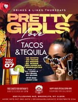 Pretty Girls Love Tacos & Tequila At MAMA TACO Everyone Free All Night