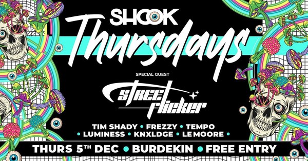 *FREE* SHOOK THURSDAYS Drum n Bass & Dubstep ft. STREETFLICKER *FREE* SHOOK THURSDAYS Drum n Bass & Dubstep ft. STREETFLICKER