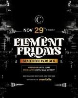 Open Bar Element Fridays At Circo Times Square