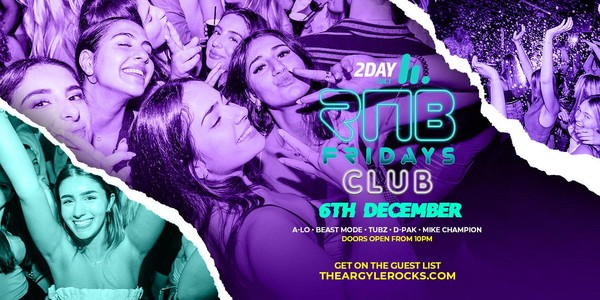 RNB Fridays Club @ The Argyle