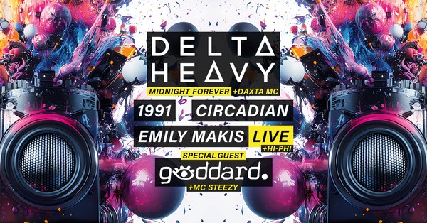 ELEMNT pres. DELTA HEAVY / 1991 / CIRCADIAN / EMILY MAKIS / GODDARD