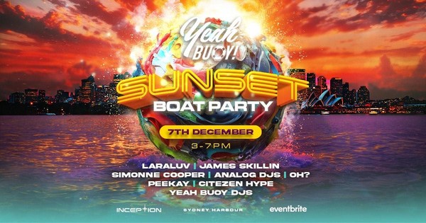 Yeah Buoy -  Sunset Boat Party