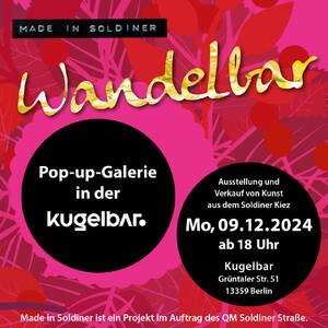 Pop-up-Galerie in der Kugelbar