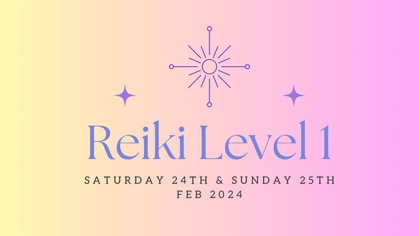Reiki Level 1 with Reiki Master Sarah Knox