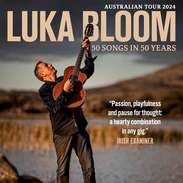 Luka Bloom // MEMO Music Hall, Melbourne