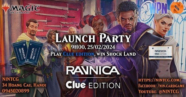 [NIN] Ravnica - Clue Edition Launch Party