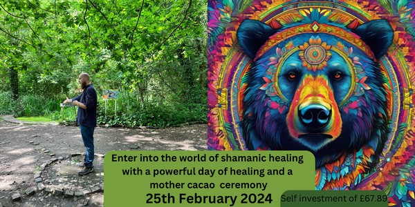 Shamanic self healing day retreat including mother cacao ceremony