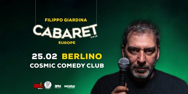 Filippo Giardina - Cabaret - Live a Berlino