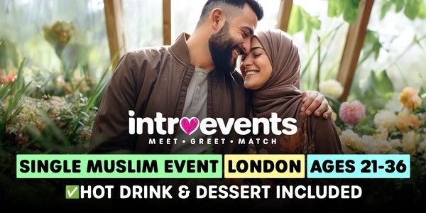 Muslim Marriage Events London for Ages 21-36 - Chai/Coffee & Dessert Mixer