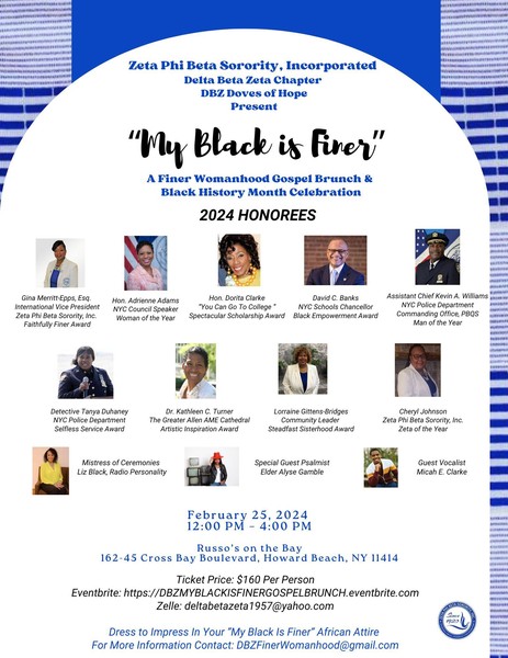 "My Black Is Finer" Gospel Brunch & Black History Celebration