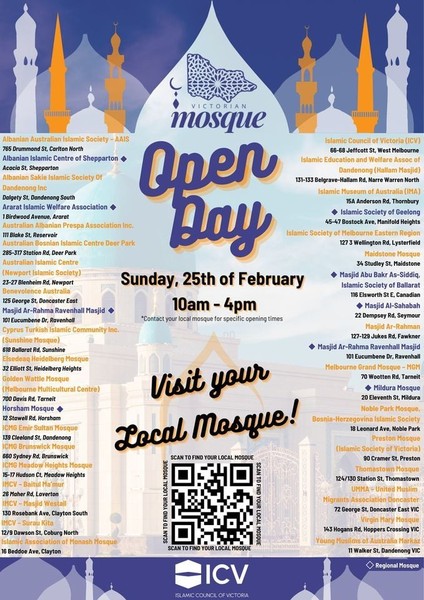 Victorian Mosque Open Day 2024