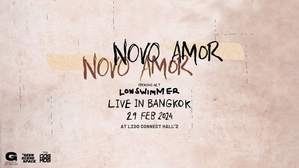 Novo Amor live in Bangkok 2024