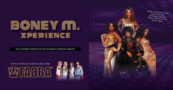 BONEY M XPERIENCE WITH AUSTRALIAN LEADING ABBA SHOW FABBA