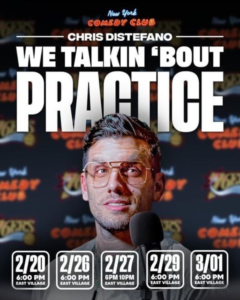 Chris Distefano: We Talkin 'Bout Practice