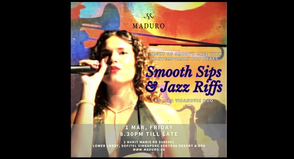 Smooth Sips & Jazz Riffs by Mila Vidanovic duo