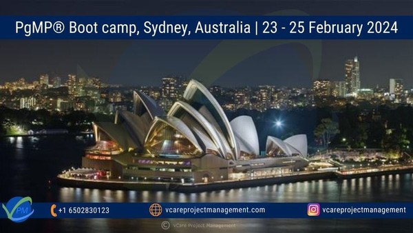 Best PMI PgMP Boot camp Sydney Australia - vCare Project Management
