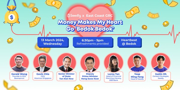 Seedly x Heartbeat @ Bedok: Money Makes My Heart Go 'Bedok Bedok'