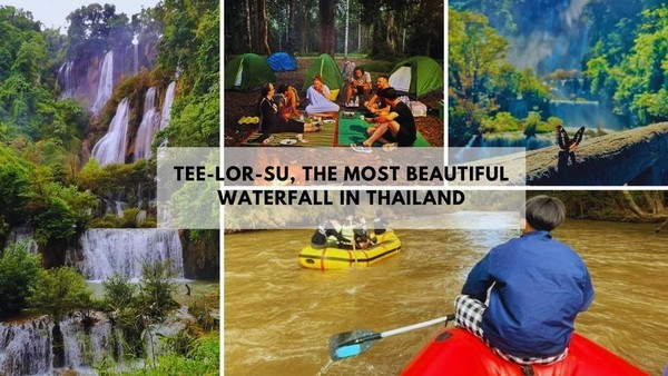 Tee-Lor-Su, The most beautiful Waterfall in Thailand