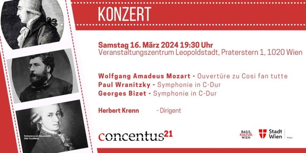 Frühlingskonzert des Concentus21 - eine musikalische Reise von Wien nach Paris