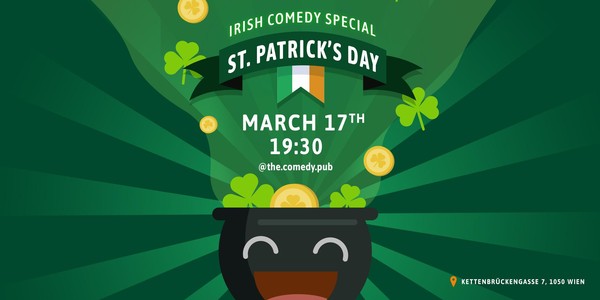 St Patrick’s Day – Irish Stand Up Comedy Special @TheComedyPub