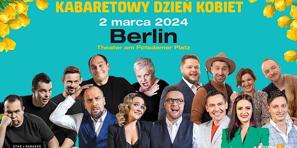 Kabaretowy Dzień Kobiet 2024 - BERLIN