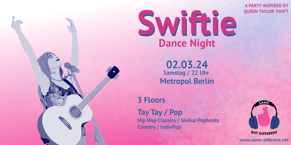 Swiftie Dance Night - a party inspired by queen Taylor Swift @ Metropol