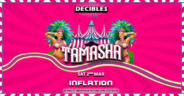 BOLLYWOOD TAMASHA at Inflation Nightclub, Melbourne