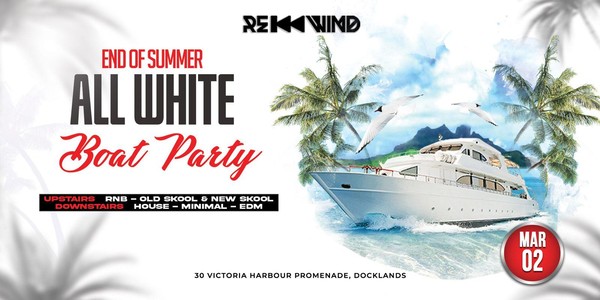 ALL WHITE Boat Party