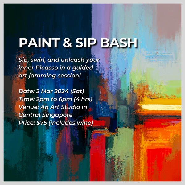 Paint & Sip Bash with Christian Singles