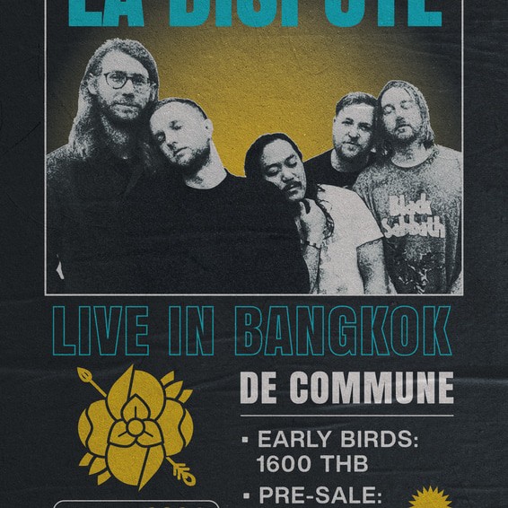 La Dispute Live In Bangkok | De Commune