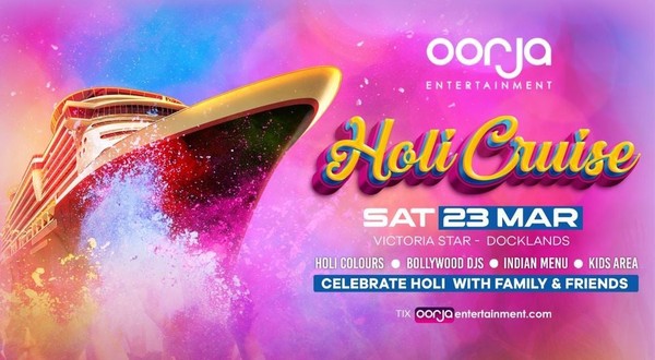 Holi Cruise - 23 March @Docklands