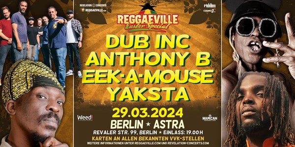 Reggaeville Easter Special in Berlin 2024