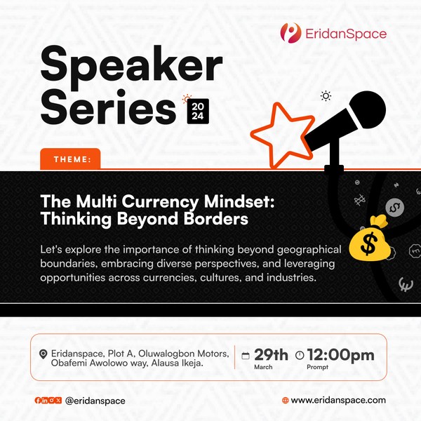 Speaker Series: The Multi Currency Mindset