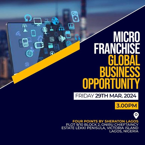 Micro Franchise! Global Business Opportunity