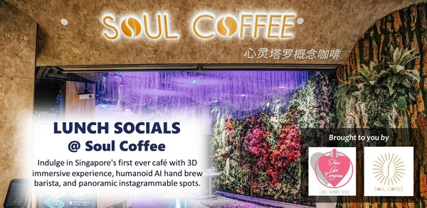 Lunch Socials @ Soul Coffee, Kinex Mall | Age 25 to 40 Singles