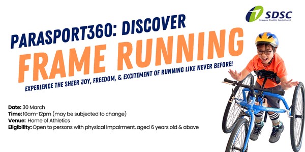 Parasport360: Discover Frame Running
