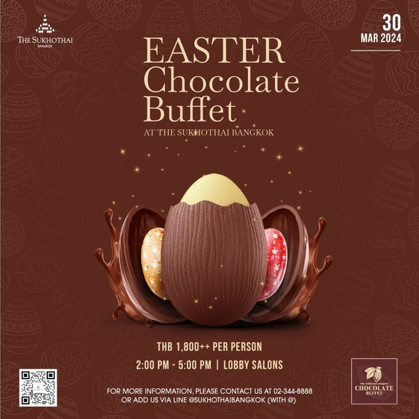 Easter Chocolate Buffet on 30 March 2024