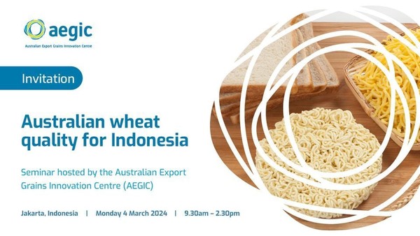 Australian wheat quality for Indonesia