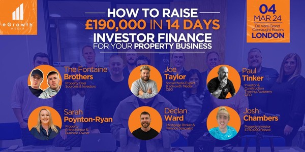 How To Raise Your Next £190K in 14 Days For Your Property Business!