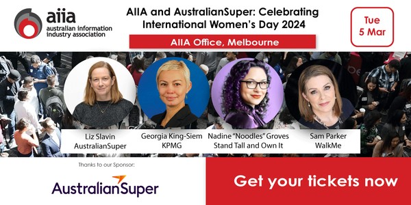 AIIA and AustralianSuper: Celebrating International Women’s Day 2024