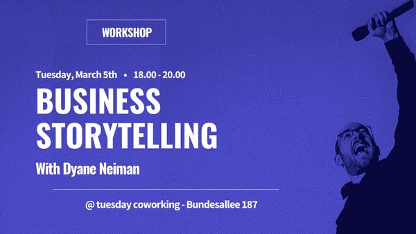 Business Storytelling (2-hour workshop)