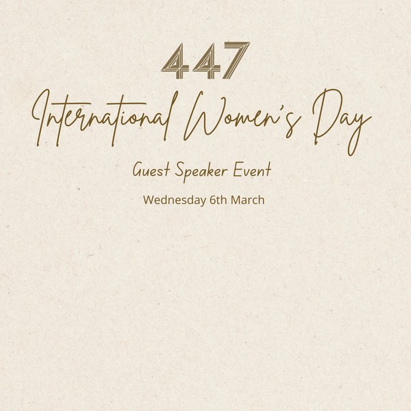 International Women's Day 2024 - Guest Speaker Event
