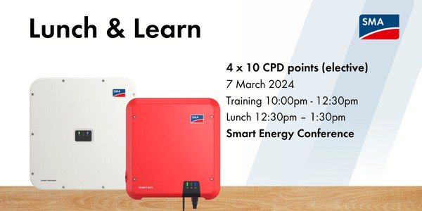 Future-proof system design: CPD training Sunny Boy and Sunny Tripower X