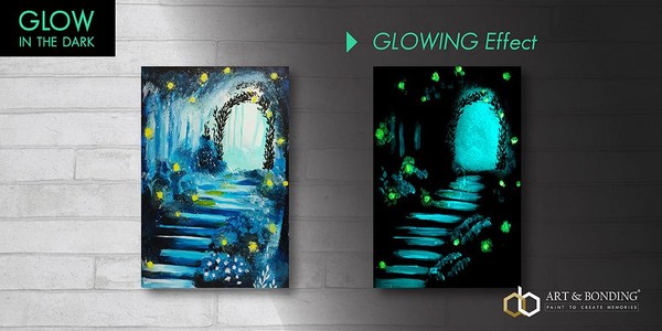 Glow Sip & Paint : Glow - Secret Garden After Dark