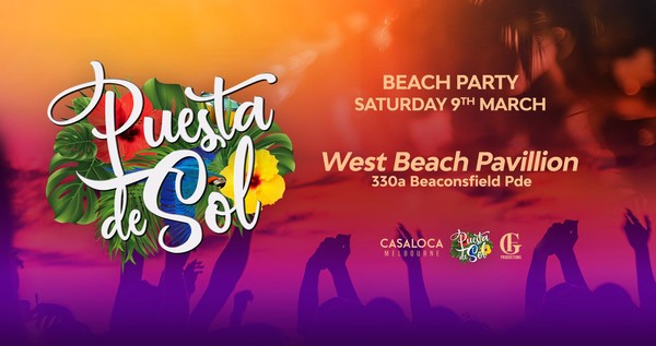 Puesta De Sol Beach Party | West Beach Pavilion | After Party at Bond