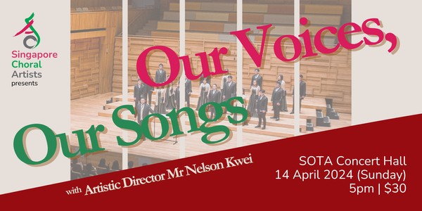 SCA Gala Concert 2024 - Our Voices, Our Songs