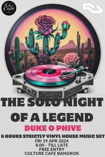 The Solo Night of a Legend; Duke O Phive (6 hours Strictly Vinyl House Music Set)