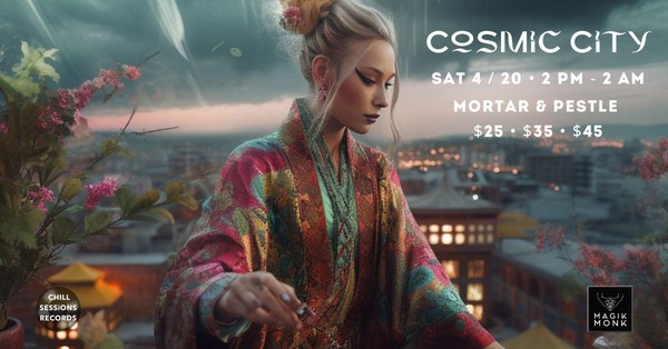 Cosmic City 002 • Rooftop Party Chinatown • Saturday 20 April