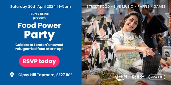 Food Power Party - TERN x KERB+ hosted by Gipsy Hill Brewery